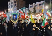 صد و یکمین شب همبستگی مردم خراسان جنوبی با فلسطین، مقاومت و ولایت+عکس