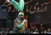 روایت وفاداری علمدار کربلا در پرده آخر سوگواره ملی تعزیه ده‌زیار