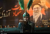 روایت وفاداری علمدار کربلا در پرده آخر سوگواره ملی تعزیه ده‌زیار