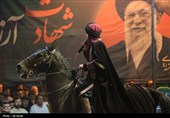 روایت وفاداری علمدار کربلا در پرده آخر سوگواره ملی تعزیه ده‌زیار