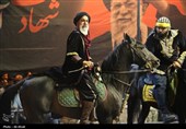 روایت وفاداری علمدار کربلا در پرده آخر سوگواره ملی تعزیه ده‌زیار