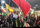 حضور پرشور مردم پاکدشت در اجتماع مردمی