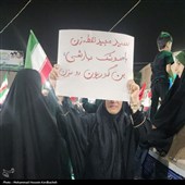 حضور پرشور مردم پاکدشت در اجتماع مردمی