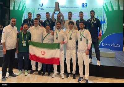 کشتی‌گیر کردستانی مدال نقره دانشجویان برزیل را کسب کرد