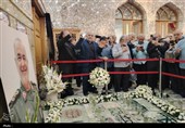 مراسم نخستین سالگرد شهادت سپهبد سلامی در شهرری آغاز شد