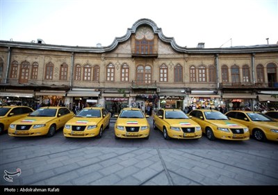 آیین نوسازی و بهره برداری از ناوگان جدید حمل و نقل شهری - همدان