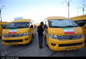 آیین نوسازی و بهره برداری از ناوگان جدید حمل و نقل شهری - همدان