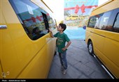آیین نوسازی و بهره برداری از ناوگان جدید حمل و نقل شهری - همدان