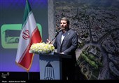 آیین نوسازی و بهره برداری از ناوگان جدید حمل و نقل شهری - همدان