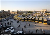 آیین نوسازی و بهره برداری از ناوگان جدید حمل و نقل شهری - همدان