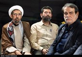 سردار حسن‌زاده، فرمانده سپاه حضرت محمد رسول‌الله(ص) تهران بزرگ در حاشیه مراسم نخستین سالگرد شهادت سپهبد شهید حاج حسین سلامی