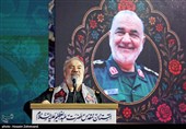 سخنرانی سردار علی فدوی، مشاور فرمانده کل سپاه در مراسم نخستین سالگرد شهادت سردار سپهبد شهید حاج حسین سلامی در آستان مقدس حضرت عبدالعظیم الحسنی(ع)