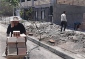 فردیس در مسیر بازسازی؛ جهادگران البرزی پای کار آمدند