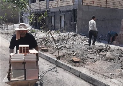 فردیس در مسیر بازسازی؛ جهادگران البرزی پای کار آمدند