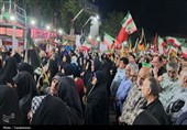 بعثت هنرمندان گلستانی در حماسه خیابان