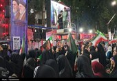 بعثت هنرمندان گلستانی در حماسه خیابان
