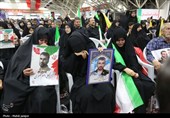 اولین سالگرد شهید سلامی و شهدای اقتدار در گلستان شهدای اصفهان