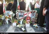 اولین سالگرد شهید سلامی و شهدای اقتدار در گلستان شهدای اصفهان