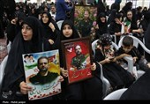 اولین سالگرد شهید سلامی و شهدای اقتدار در گلستان شهدای اصفهان