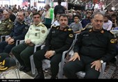 اولین سالگرد شهید سلامی و شهدای اقتدار در گلستان شهدای اصفهان