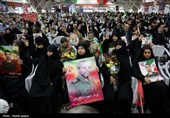 اولین سالگرد شهید سلامی و شهدای اقتدار در گلستان شهدای اصفهان