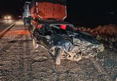 جاده گناباد به بجستان باز هم قربانی گرفت