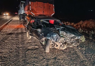 جاده گناباد به بجستان باز هم قربانی گرفت