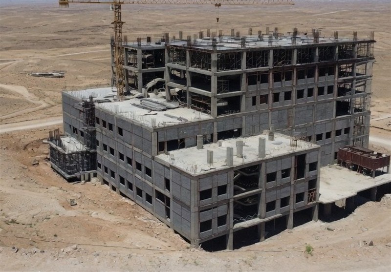 پیشرفت 27 درصدی بیمارستان 540 تختی جدید کرمانشاه