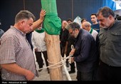 برپایی خیمه عزای محرم در امامزاده موسی مبرقع(ع)