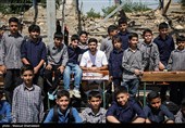 دیدار دوستانه تیم فوتبال پیشکسوتان پرسپولیس و استقلال و اصحاب هنر و رسانه