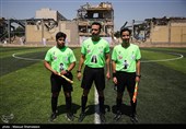 دیدار دوستانه تیم فوتبال پیشکسوتان پرسپولیس و استقلال و اصحاب هنر و رسانه