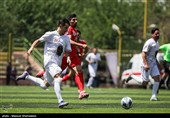 دیدار دوستانه تیم فوتبال پیشکسوتان پرسپولیس و استقلال و اصحاب هنر و رسانه