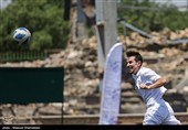 دیدار دوستانه تیم فوتبال پیشکسوتان پرسپولیس و استقلال و اصحاب هنر و رسانه