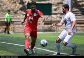 دیدار دوستانه تیم فوتبال پیشکسوتان پرسپولیس و استقلال و اصحاب هنر و رسانه
