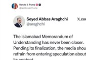 ادامه رفتارهای متناقض ترامپ در قبال  ایران با بازنشر پست عراقچی