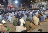 ایستادگی مردم کهگیلویه در شب یکصد و چهارم