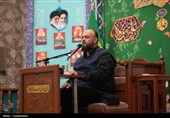 مجلس ترحیم آیت الله فیاض در حرم بانوی کرامت