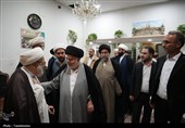 مجلس ترحیم آیت الله فیاض در حرم بانوی کرامت