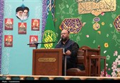 مجلس ترحیم آیت الله فیاض در حرم بانوی کرامت