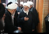 مجلس ترحیم آیت الله فیاض در حرم بانوی کرامت