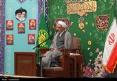 مجلس ترحیم آیت الله فیاض در حرم بانوی کرامت