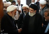 مجلس ترحیم آیت الله فیاض در حرم بانوی کرامت