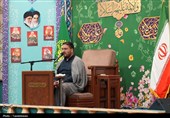 مجلس ترحیم آیت الله فیاض در حرم بانوی کرامت