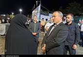 همکلامی استاندارخراسان جنوبی با مردم در میدان درایستگاه 104