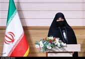 سخنرانی دختر شهید علی لاریجانی در سی‌وسومین آیین نکوداشت اعضای هیئت علمی نمونه کشوری