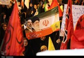 طنین اللهاکبر در خیابان جمهوری