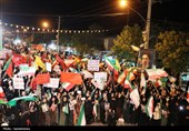 طنین الله‌اکبر در خیابان جمهوری