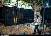 آماده سازی هیئت های مذهبی در آستانه ماه محرم-بجنورد
