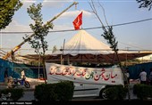 آماده سازی هیئت های مذهبی در آستانه ماه محرم - قزوین