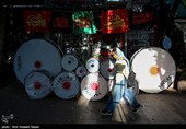 آماده سازی هیئت های مذهبی در آستانه ماه محرم - قزوین